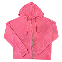  Pink French Terry Zip Hoodie - [product_category], Minx Boutique-Southbury