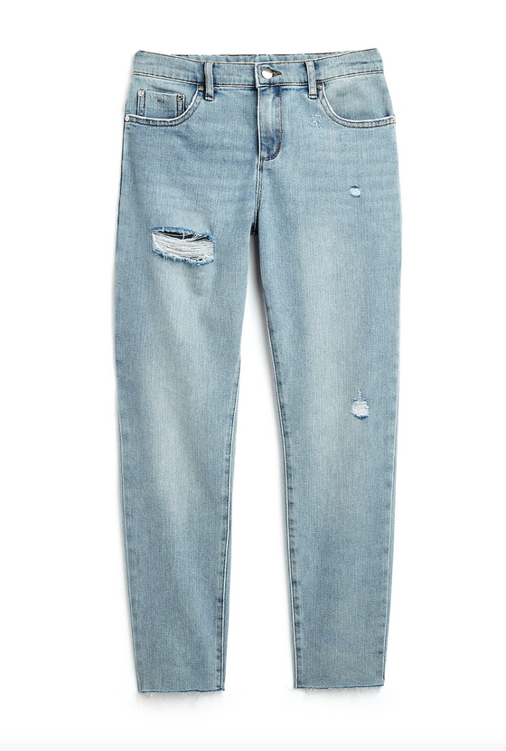 Tractr Girl Weekender Medium Wash Jeans - [product_category], Minx Boutique-Southbury