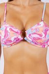 TWO PIECE FLORAL PRINTS O RING BIKINI, Minx Boutique-Southbury, [product tags]