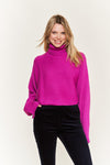 Mock neck wide sleeves top PLUS - [product_category], Minx Boutique-Southbury