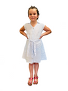 Linen Cap Sleeve Belted Dress - [product_category], Minx Boutique-Southbury