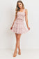 Shirred Waist Ruffle Layer Skirt skirt