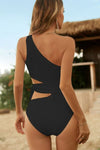 Cutout Tied One Shoulder Swimwear - [product_category], Minx Boutique-Southbury