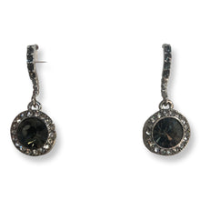  Silver Dangle with Black Gemstone - [product_category], Minx Boutique-Southbury
