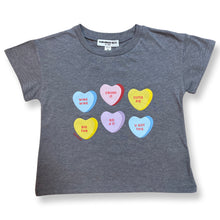 Girls Candy Hearts Crop Tee - [product_category], Minx Boutique-Southbury