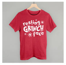  Resting Grinch Face Holiday Tee - [product_category], Minx Boutique-Southbury
