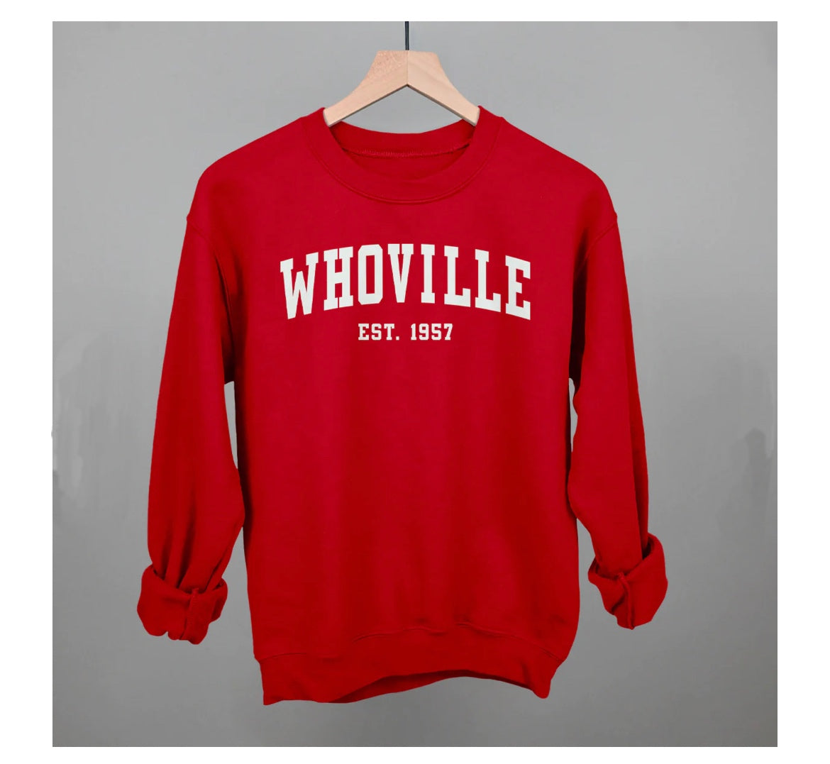 Whoville Holiday Sweatshirt sweatshirt