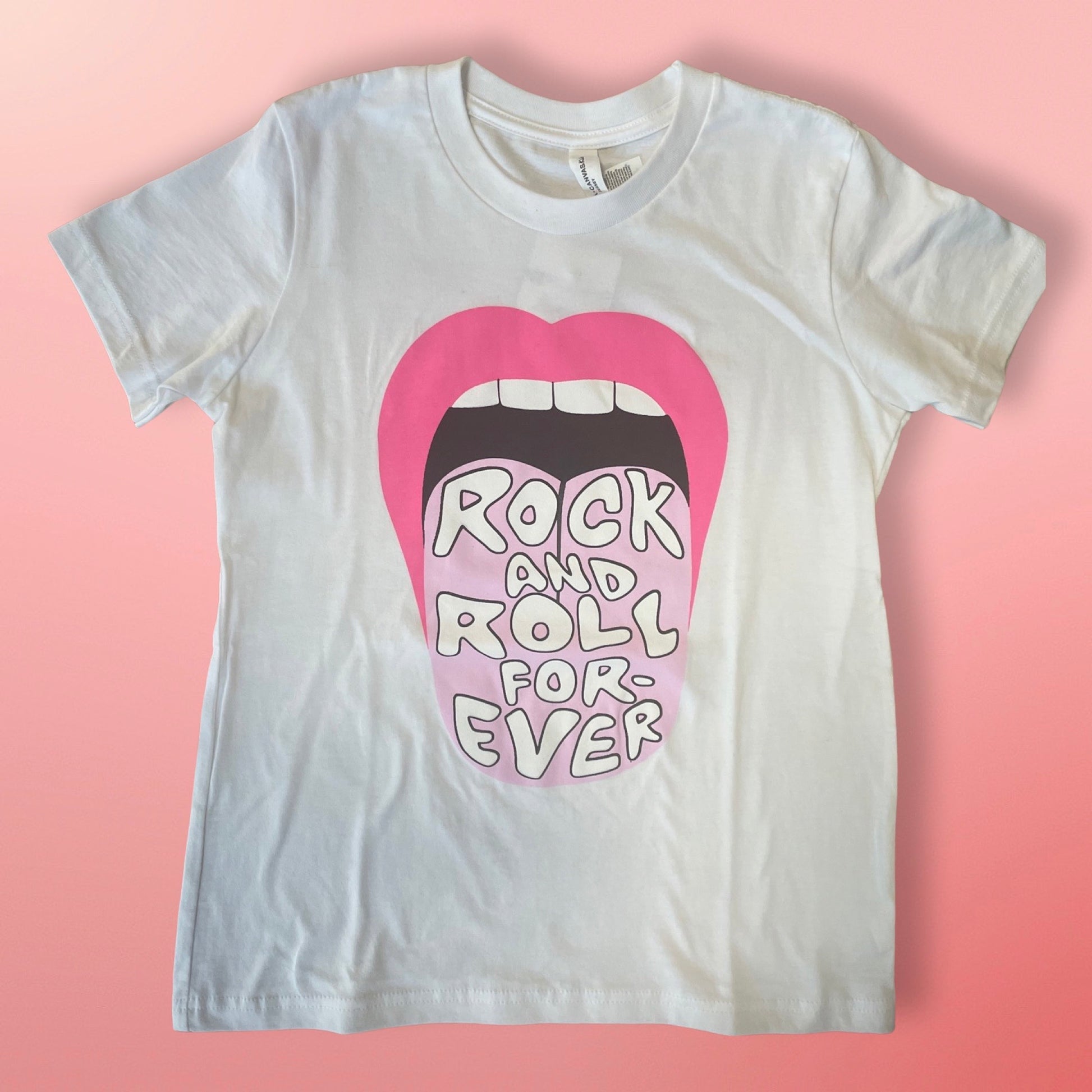 Girls Rock and Roll for Ever Tee T-shirt