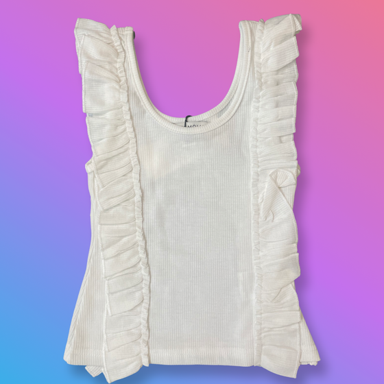 Mini Molly Girls Ruffle Tank - [product_category], Minx Boutique-Southbury