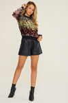 Black Multi Sequin Ombre Sweater - [product_category], Minx Boutique-Southbury