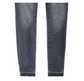 Tractr Girl Basic Mid-Rise Ankle with Raw Hem Skinny Jeans