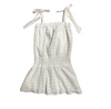 Tween Karlie Romper Dress in White Eyelet - [product_category], Minx Boutique-Southbury