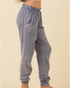 Vintage Havana Girl Washed Texture Smocked Waist Jogger - [product_category], Minx Boutique-Southbury
