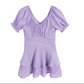 KatieJ NYC Juniors Delilah Dress in Lilac Dress