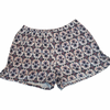 Girls Geometric Pattern Shorts with side ties - [product_category], Minx Boutique-Southbury