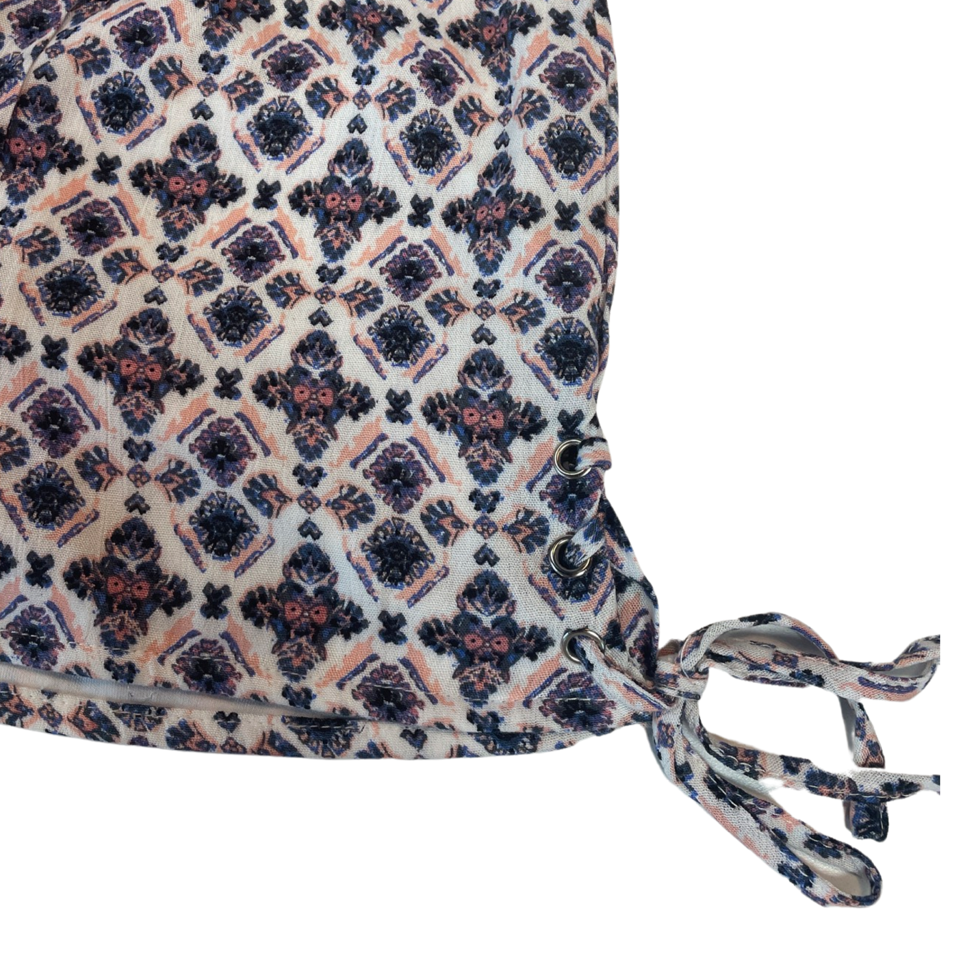 Tween/Girls Geometric Pattern Shorts with side ties short