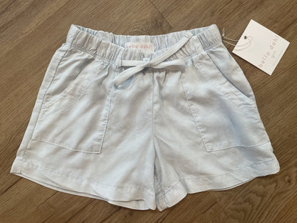 Bella Dahl Girl Utility Short-Aqua Mist short