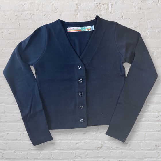 Vintage Havana Girls Ribbed Snap Button Cardi - [product_category], Minx Boutique-Southbury