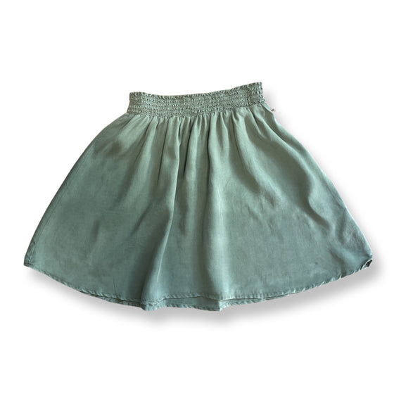 Girls Smocked Skirt in Basil - [product_category], Minx Boutique-Southbury